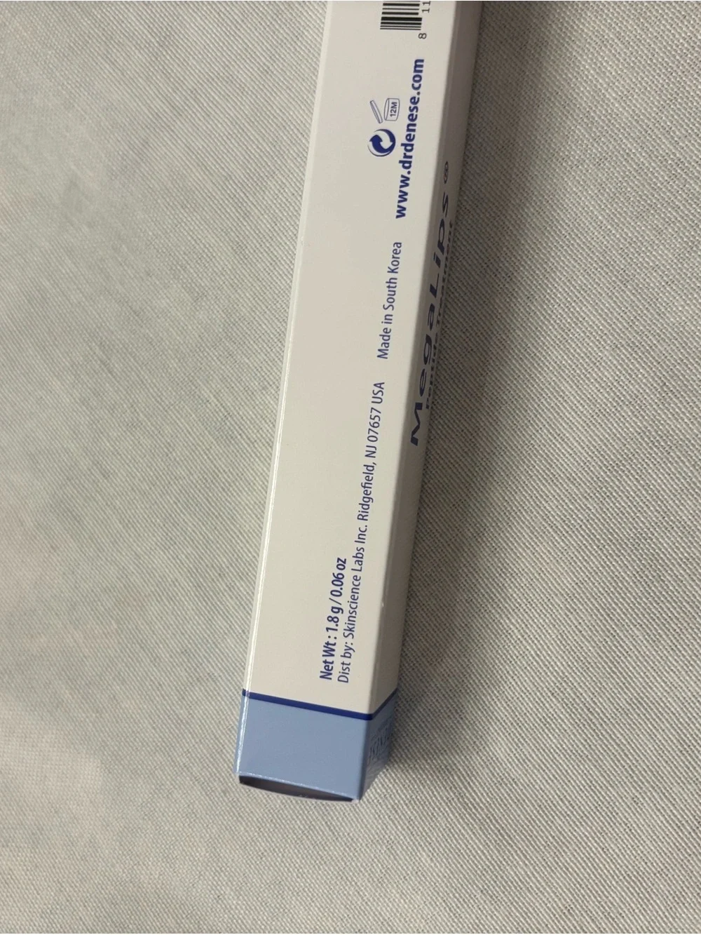 Dr. Denese MegaLips Peptide Treatment Peach Lip Balm NIB